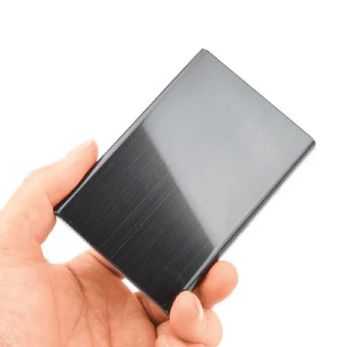 Portefeuille de protection RFID en acier inoxydable