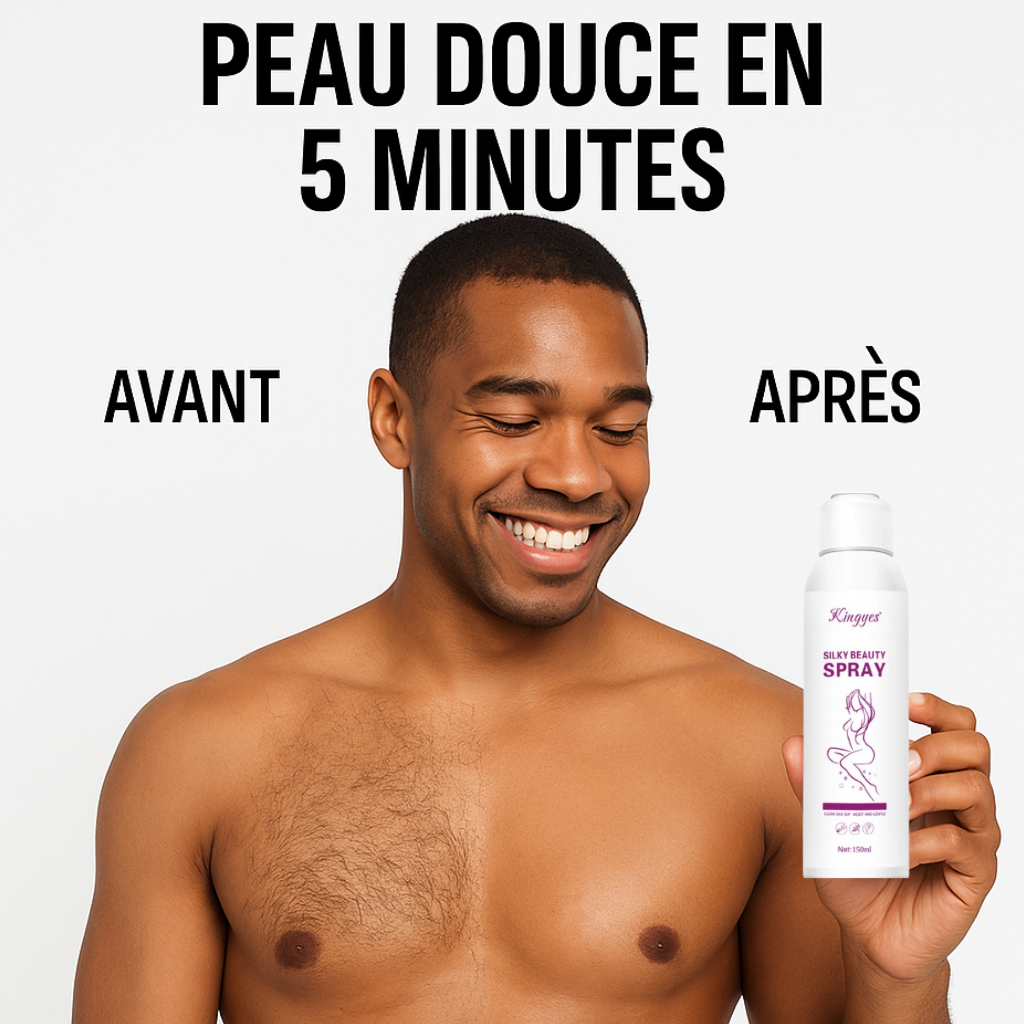 Spray épilatoires Anti-Poils – Une peau douce en 5 Minutes