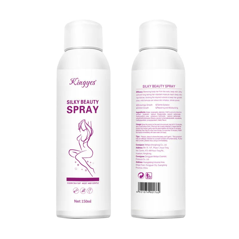 Spray épilatoires Anti-Poils – Une peau douce en 5 Minutes