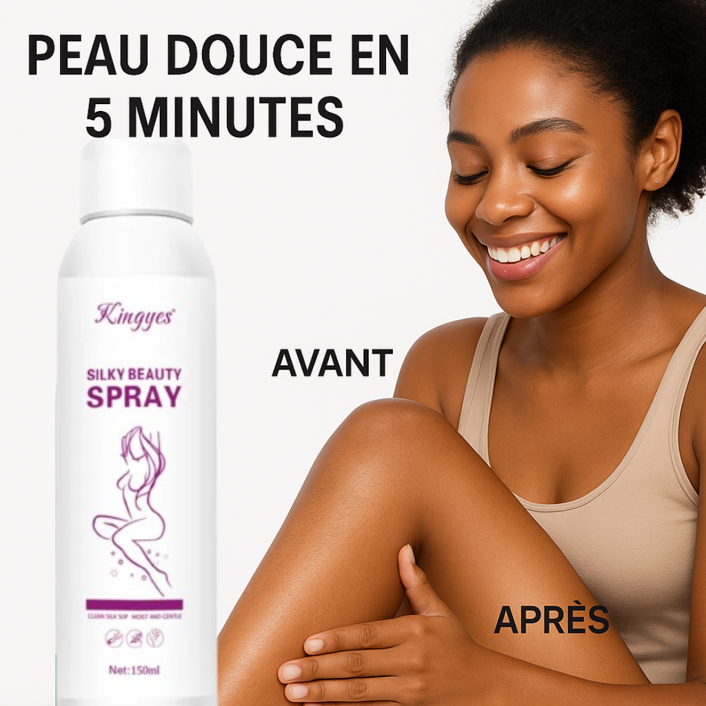 Spray épilatoires Anti-Poils – Une peau douce en 5 Minutes